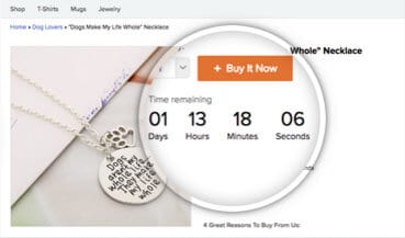 The Shoptimized Theme lets you simply add a tag to whichever products you want to display a countdown timer for