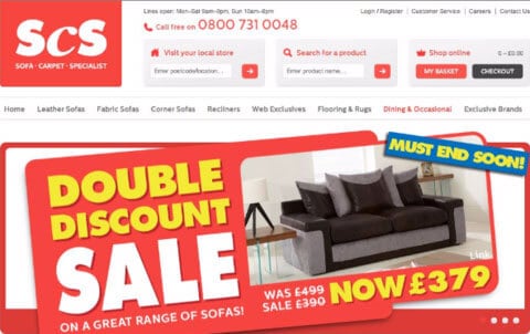 Addicted to Cocaine of eCommerce scs double discount
