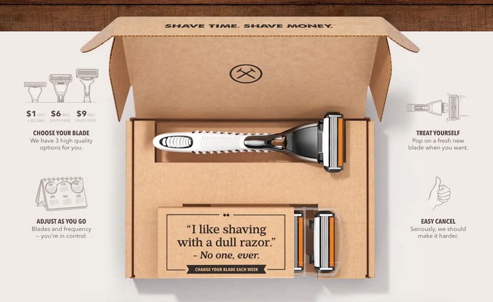 Unilever bought startup Dollar Shave Club for a reported $1 billion in 2016