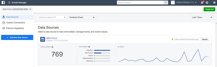 Facebook Events Manager